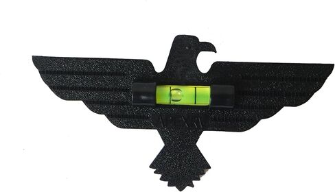 عصا مستوى الفقاعات متعددة الأغراض من APEX RV Eagle على المستوى، لمركبات RV، والتخييم، والمقطورة (2، أسود) in Saudi Arabia