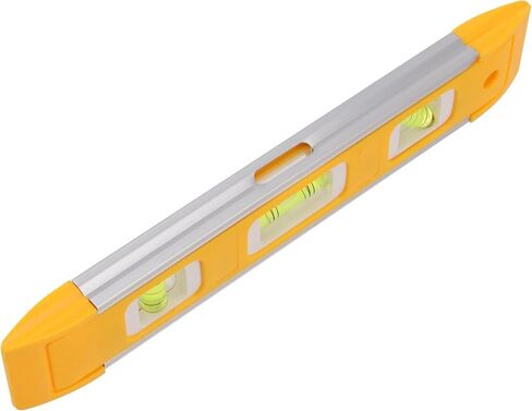 10 PCS 9 Inch Torpedo Level, Accurate Leveler Tool Torpedo Level Magnetic, Plastic Spirit Level for Measuring, Testing in Saudi Arabia