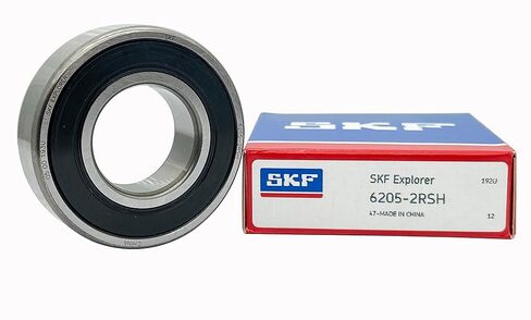 2PACK SKF 6205-2RSH 25X52X15MM محامل معدنية مزدوجة مختومة محامل كرات الأخدود العميق in Kuwait