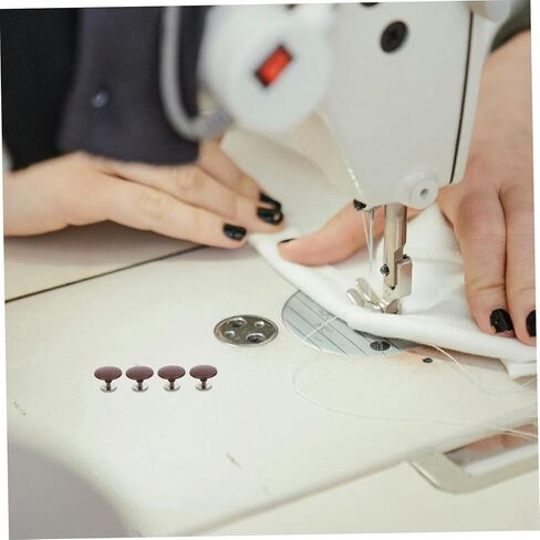 KALLORY 10 Sets Vintage Zinc Alloy Round Rivets Durable Antique Decorative Studs for Shoes Bags Belts Clothing Easy Installation Screw Rivets for DIY Projects in Saudi Arabia