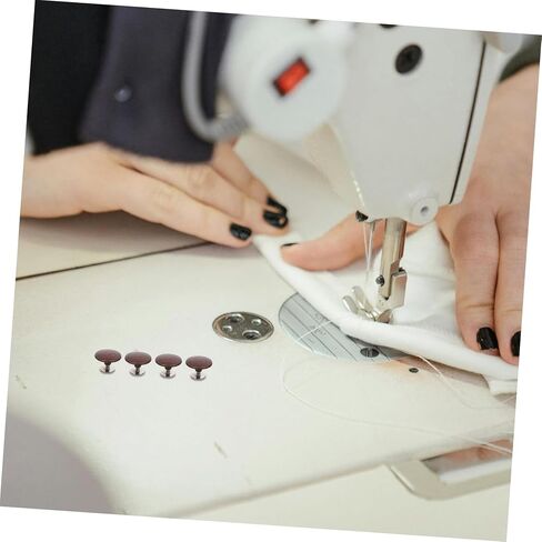 Tofficu 10 Sets Antique Zinc Alloy Round Rivets for DIY Clothing Bags Shoes Decorative Screw Back Studs Kit Easy to Install Replacement Accessories for Craft Projects in Saudi Arabia
