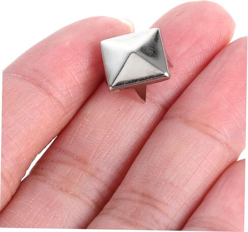 Uonlytech 100pcs Long-Lasting Square Rivets for DIY Decor Clothing Punk Costumes in Saudi Arabia