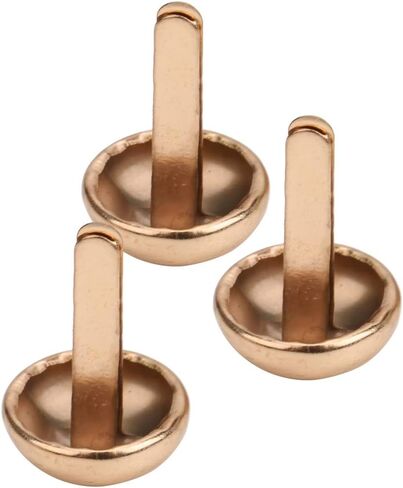 Bag Rivet, 50PCS Zinc Alloy DIY Rivet Mushroom Shape 15MM Mushroom Shape DIY Decoration Stud for Bag Shoes Hat Clothes Accessories (15mm Gold) in Saudi Arabia