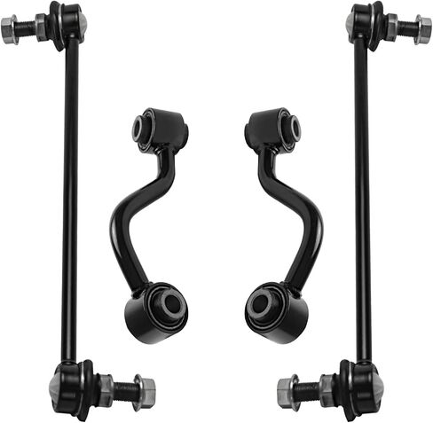 Detroit Axle - 4pc Sway Bars for 2008-2018 Nissan Rogue 2014-2015 Rogue Select 2017-2018 Rogue Sport Stabilizer Sway Bar End Links Front & Rear Replacement in Saudi Arabia