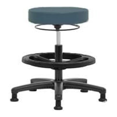 Thomas VMBSO-RG-BF-RG-c8569 مقعد متوسط ​​الارتفاع مع قاعدة من النايلون الأسود، حلقة قدم سوداء، انزلاقية، عنابي in Kuwait