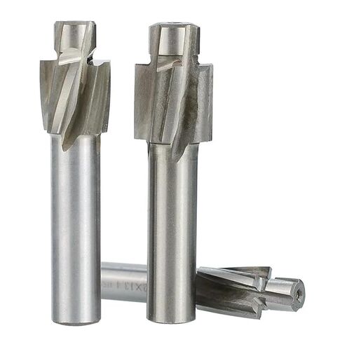 5 قطعة HSS Counterbore نهاية مطحنة M3-M8 الطيار الشق أداة قاطعة المطحنة وسع نهاية المطاحن للخشب المعادن الحفر in Kuwait