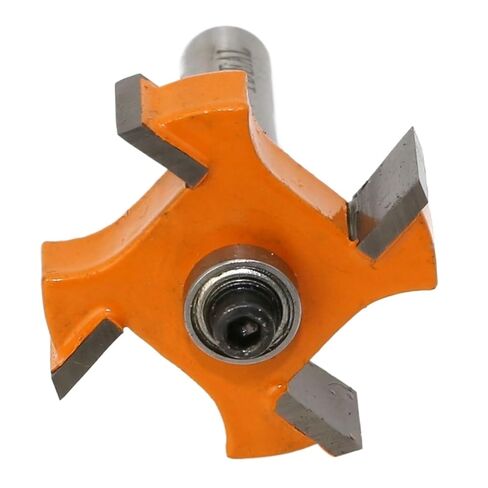 SHOKHI 1PCS 8mm Shank T Type Bearings Wood Milling Cutter Industrial Grade Rabbeting Bit Woodworking Tool Router Bits for Wood ( Size : 8MM ) in Saudi Arabia