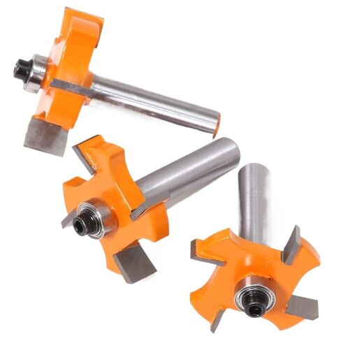 SHOKHI 1PCS 8mm Shank T Type Bearings Wood Milling Cutter Industrial Grade Rabbeting Bit Woodworking Tool Router Bits for Wood ( Size : 8MM ) in Saudi Arabia