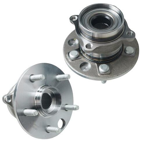 Detroit Axle-4WD Front Wheel Hubs for Ford 2011-2014 F-150 [SVT Raptor ، مع 6 مسمار محور] ، مجموعة محمل عجلتين 2012 2013 استبدال in Kuwait