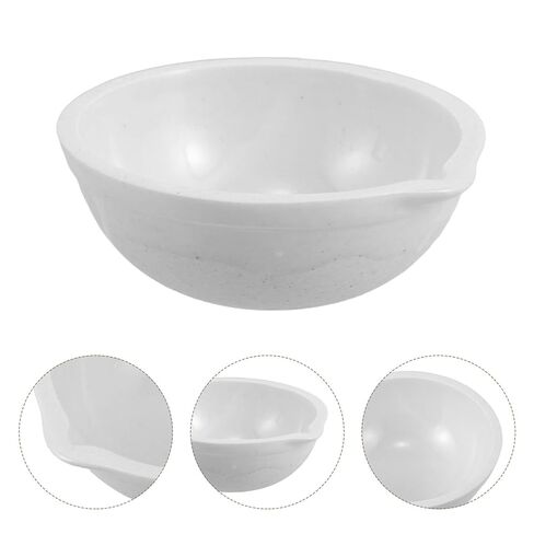 SEWACC 2pcs Ceramic Evaporating Basins for Laboratory Use with High Thermal Resistance Efficient Solvent Evaporation Scientific Analysis Culture and Agar Dish in Saudi Arabia