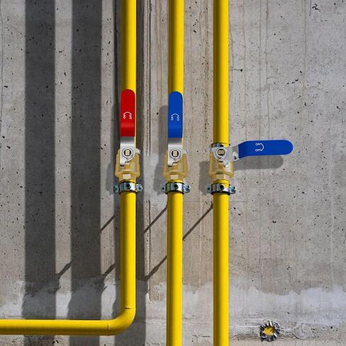 4 عبوات صمام كروي Pex مقاس 3/4 بوصة، صمام إيقاف مقاس 3/4 بوصة × 3/4 بوصة للمياه الساخنة والباردة، معتمد من UPC، in Saudi Arabia