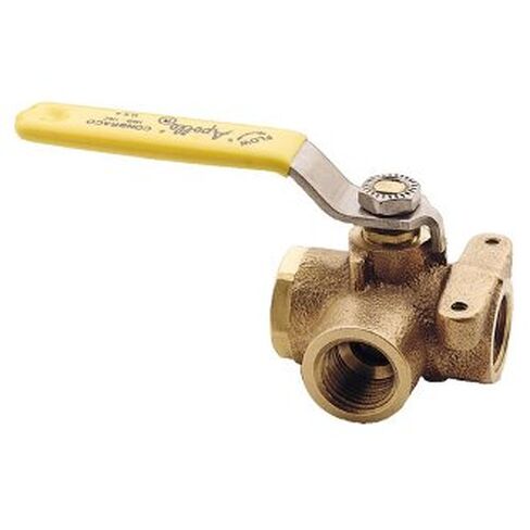 CONBRACO 70-603-01 1/2 أبولو 3-WAY صمام كروي برونزي ملولب in Saudi Arabia