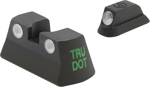 مشاهد ليلية من Meprolight Tritium متوافقة مع CZ 75 85 97 SP01 نقاط خضراء تتوهج على البصر مشاهد معدنية ثابتة Meprolight ذاتية الإضاءة in Kuwait