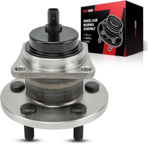 Torchbeam 513035 Pair Front Wheel Hub Bearing Assembly for 1985-2000 Civic, 1988-1991 CRX, 1993-1997 Civic del Sol, 1986-1987 Wagovan 4 Lugs in Kuwait