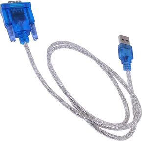 CH340 USB إلى RS232 المنفذ التسلسلي 9 دبوس DB9 كابل المسلسل COM مهايئ منفذ محول دعم 1 قطعة in Kuwait