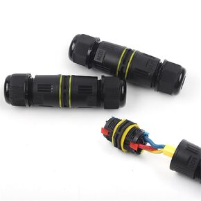 M20-2/3P Connector 5-12mm Push-in with Lever Splicing Terminal Quick Connect Wire 1Pcs(M20-3P 9-12mm) in Kuwait