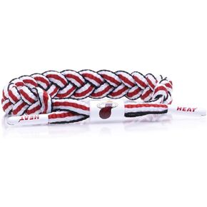 Rastaclat NBA Miami Heat Medium/Large Braided Bracelet in Kuwait