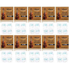 10 مجموعات كاملة من كرات النيكل المصنوعة من الفولاذ المقاوم للصدأ مقاس 3/4 4/4 أوتار كمان in Kuwait