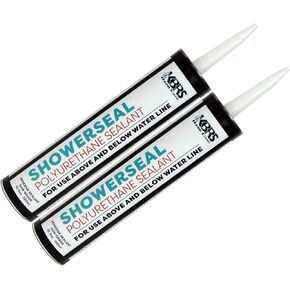 Polyurethane Sealant Marine Grade 2-Pack of 10.1 Oz Grey | For Use Above and Below Waterline |100% Waterproof Shower Seal in Saudi Arabia