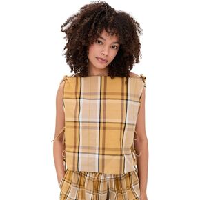 Sea Women's Copeland Plaid Top in Kuwait