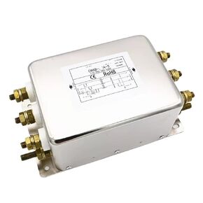 CW12B-SR CW6B مرشح طاقة التيار المتردد ثلاثي الطور 220V380V مضاد للتدخل 10A 20A 30A (CW6B-80A-S نوع الترباس) in Kuwait