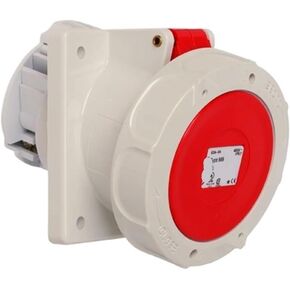 CEE Industrial Socket Concealed Angled Waterproof Socket Dustproof IP67, 63A 5P in Kuwait