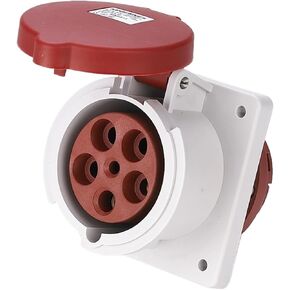 63A3P+N+PE industrial socket MN6531 *63A*220V-380V(240V-415V)*5 holes*23.9KW in Kuwait