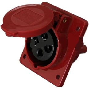 16A/4 holes/380V/IP44 industrial waterproof concealed inclined seat SF-414 in Kuwait