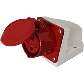 32A/4 holes/380V/IP44 industrial waterproof exposed socket SF-124 in Kuwait