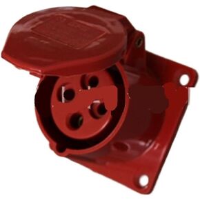 16A/380V/IP44 industrial waterproof concealed straight seat SF-314 in Kuwait