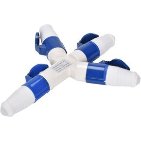 Three-way waterproof industrial aviation and socket non-explosion-proof connector Y-type one-point three 3/4/5 core 16A32A set(GP 1025 5P32A tee) in Kuwait