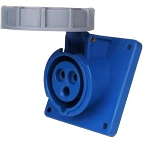 Industrial aviation concealed socket coupler 16a32a male and female butt power connector IP67 waterproof 3/4/5 core oblique(3 core 32A concealed socket) in Kuwait