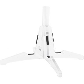 RiToEasysports 4 Legs Clarinet Stand, ABS Plastic Detachable Cross Clarinet Holder with Velvet Strips, for and Flute Support (Transparent) in Kuwait