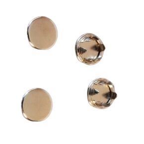 سدادات ثقب معدنية مطلية بالنيكل 3/8 بوصة لـ .031 بوصة - 046 بوصة معدنية 4 عبوات in Kuwait