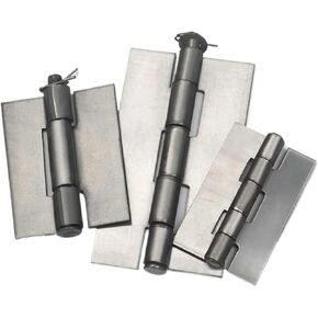 مفصلات حديدية ثابتة قابلة للطي، أجهزة سميكة قابلة للطي، أبواب حديدية محورية، أبواب قابلة للطي بأوراق شجر فضفاضة (35 × 52 مم 10 قطع) in Kuwait