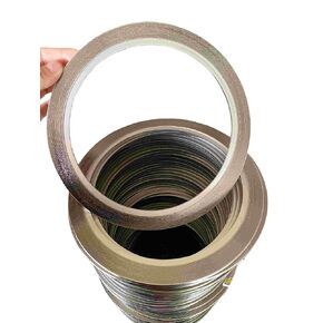 حشية جرح حلزونية من GemmySeal مع حلقة داخلية SUS321، مملوءة بالجرافيت، 5 قطع 20 بوصة DN500 in Kuwait