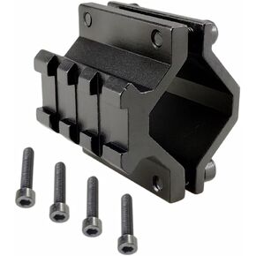 Scope Barrel Mount Clamp Picatinny/Weaver Rail Adapter for Rifle Shotgun Laser Flashlight in Kuwait