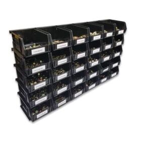1035 Piece Metric 10.9 Coarse Nut Bolt and Washer Assortment with 30 Plastic Bins in Saudi Arabia