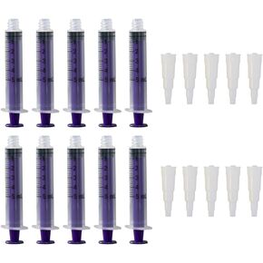 حقنة Vesco Medical ENFit 5 مل مع أطراف موصل انتقالية ENFit (عبوة من 10 قطع) in Kuwait