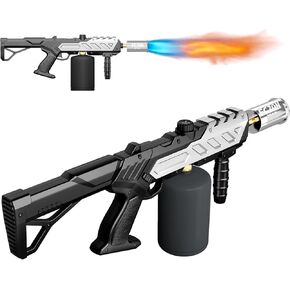 FCZON Flame Thrower Gun, Detachable Cooking Propane Torch Gun with Adjustable Flame, Powerful Blow Torch for BBQ, Searing Steak, Welding, Camping((Propane Tank Not Included) in Saudi Arabia