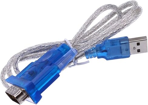 CH340 USB إلى RS232 المنفذ التسلسلي 9 دبوس DB9 كابل المسلسل COM مهايئ منفذ محول دعم 1 قطعة in Kuwait