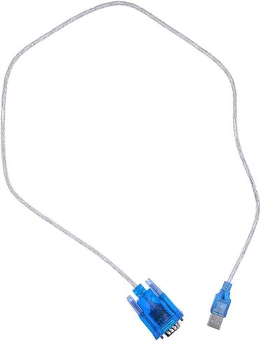 CH340 USB إلى RS232 المنفذ التسلسلي 9 دبوس DB9 كابل المسلسل COM مهايئ منفذ محول دعم 1 قطعة in Kuwait