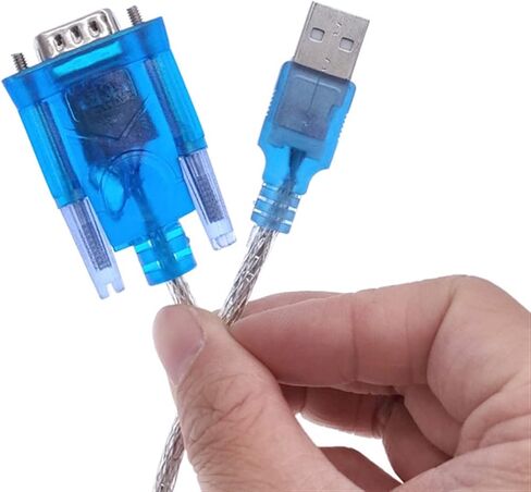 CH340 USB إلى RS232 المنفذ التسلسلي 9 دبوس DB9 كابل المسلسل COM مهايئ منفذ محول دعم 1 قطعة in Kuwait