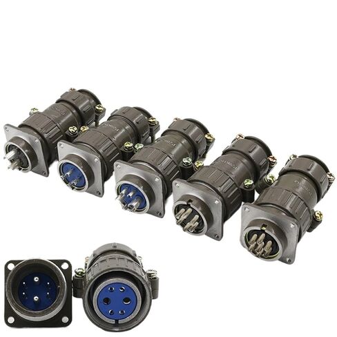 Aviation Socket Round Connector P28 2.4.6.7core Diameter 28MM 1Pcs(P28K11Q) in Saudi Arabia