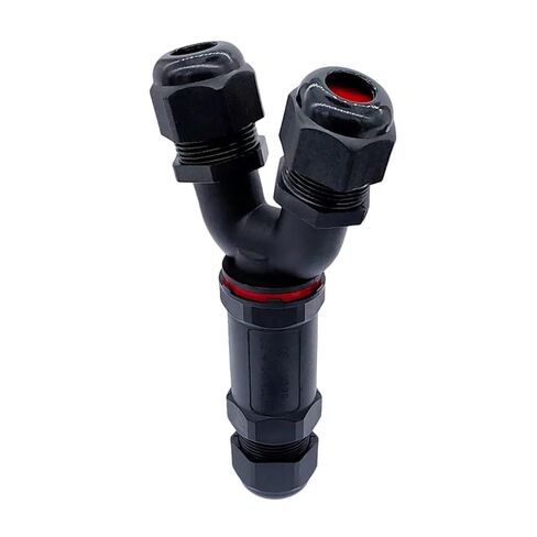 Y-Type Wire 2pin 3pin 4pin 5pin Cable Connector Gland Sleeve Connectors 3-Way Quick Tee 1Pcs(Y-5) in Saudi Arabia