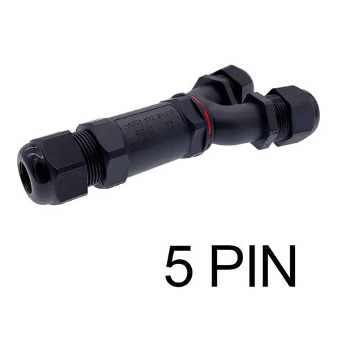 Y-Type Wire 2pin 3pin 4pin 5pin Cable Connector Gland Sleeve Connectors 3-Way Quick Tee 1Pcs(Y-5) in Saudi Arabia