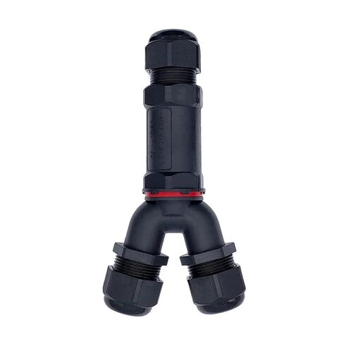 Y-Type Wire 2pin 3pin 4pin 5pin Cable Connector Gland Sleeve Connectors 3-Way Quick Tee 1Pcs(Y-5) in Saudi Arabia