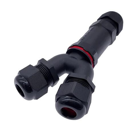 Y-Type Wire 2pin 3pin 4pin 5pin Cable Connector Gland Sleeve Connectors 3-Way Quick Tee 1Pcs(Y-5) in Saudi Arabia
