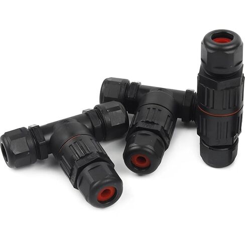 I/T Shape Connector 2/3/5 Pin Wire Connectors Quick Screw Connect Push-in Terminals 1Pcs(5P T Type) in Saudi Arabia