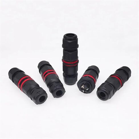 موصل IP68 I الشكل 2 3 4 5pin 250 فولت 30A سلك كابل الغدة كم تركيب لوحة التوصيل السريع 1 قطعة (3PIN الجوز الخلفي) in Kuwait